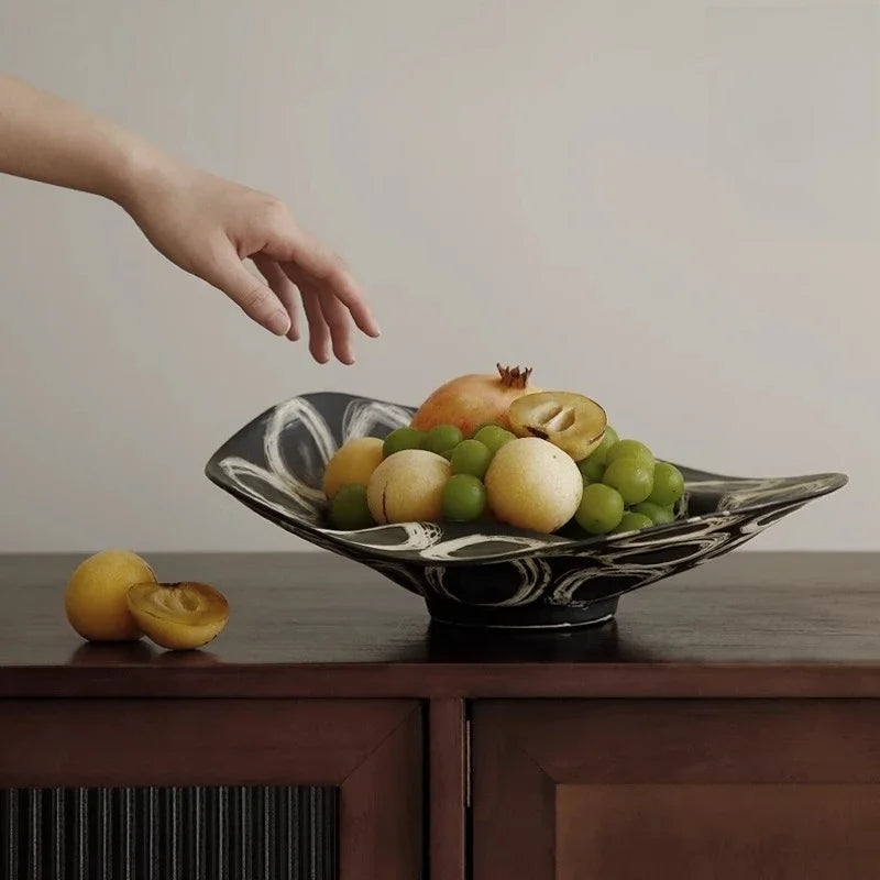 Antique Window Style Desktop Fruit Basin
