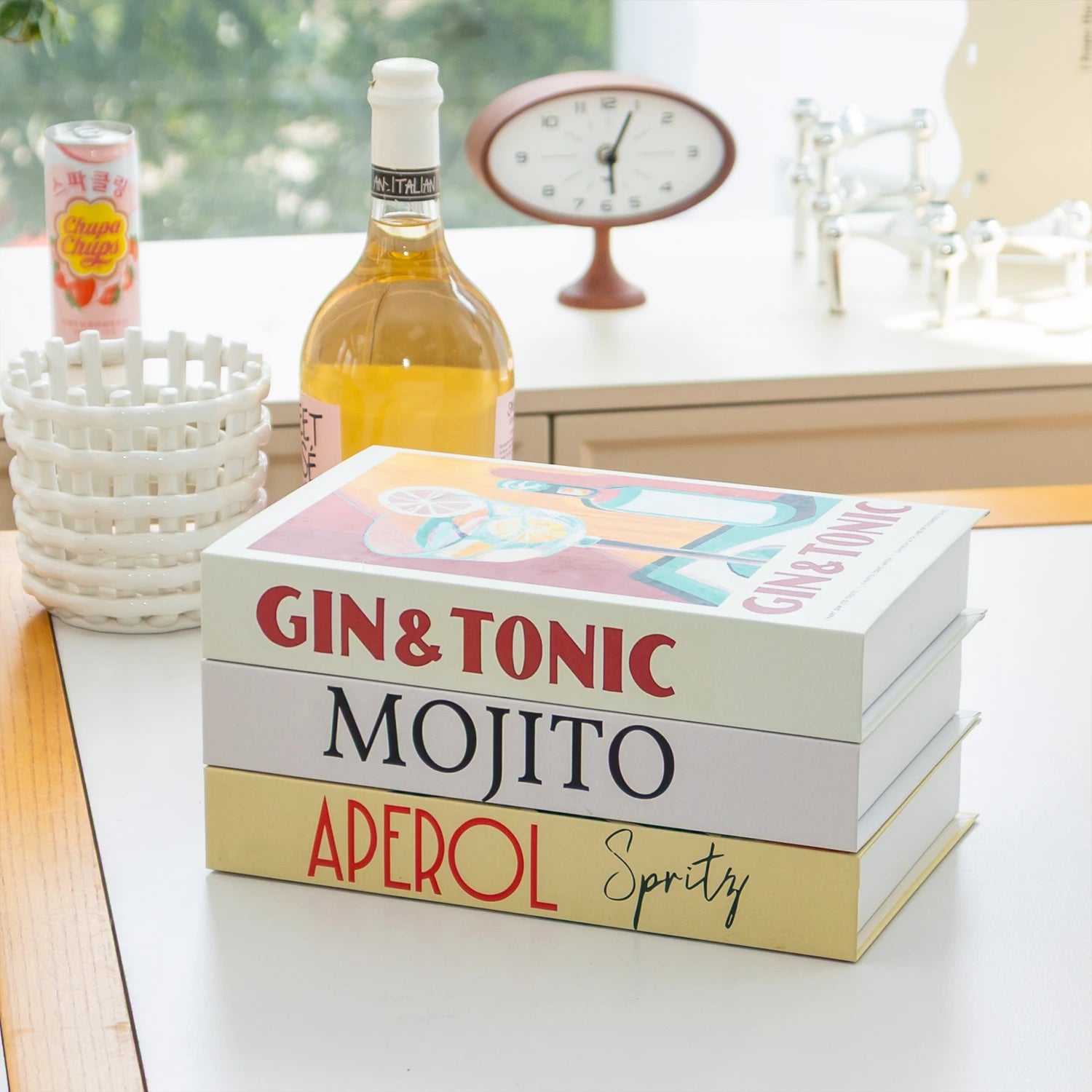 Luxury Aperol Cocktail Decor Book