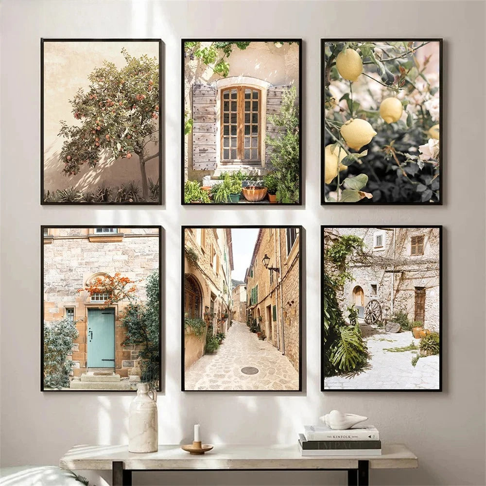 Tuscany and Bellagio Canvas Wall Art
