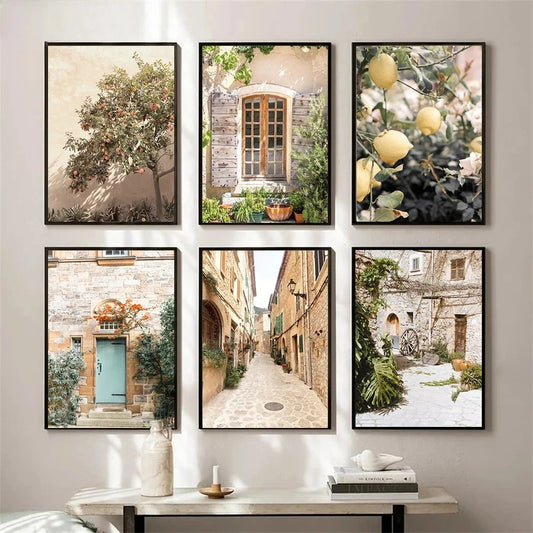 Tuscany and Bellagio Canvas Wall Art