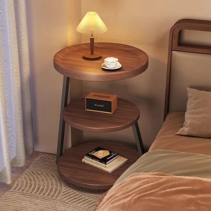 Minimalist Wooden Bedside Table