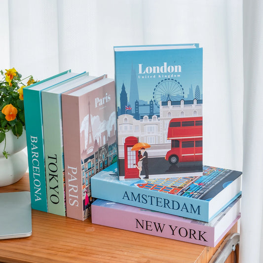 Luxury Faux Book Home Decor Boxes