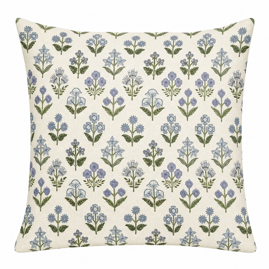 Vintage Flora Plush Cushion Cover